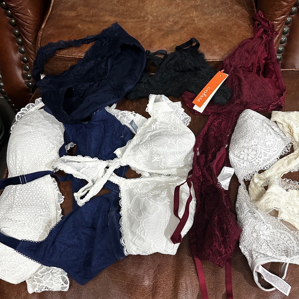 Set of 9 Women’s Bralettes